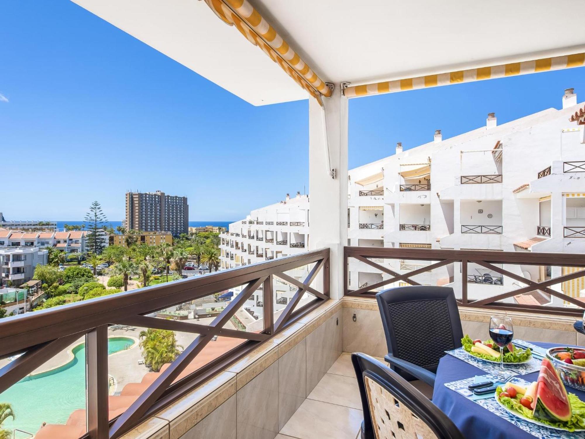 228 Chic Studio 'San Marino' Spectacular Terrace Los Cristianos  Exteriér fotografie
