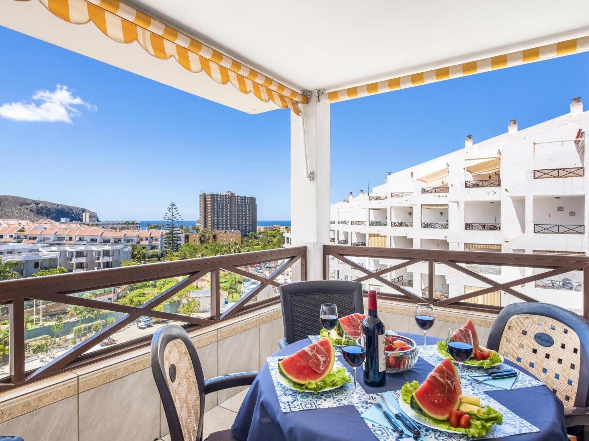 228 Chic Studio 'San Marino' Spectacular Terrace Los Cristianos  Exteriér fotografie