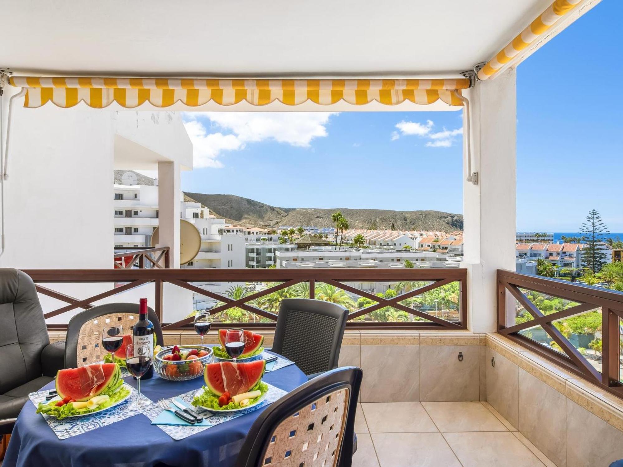 228 Chic Studio 'San Marino' Spectacular Terrace Los Cristianos  Exteriér fotografie